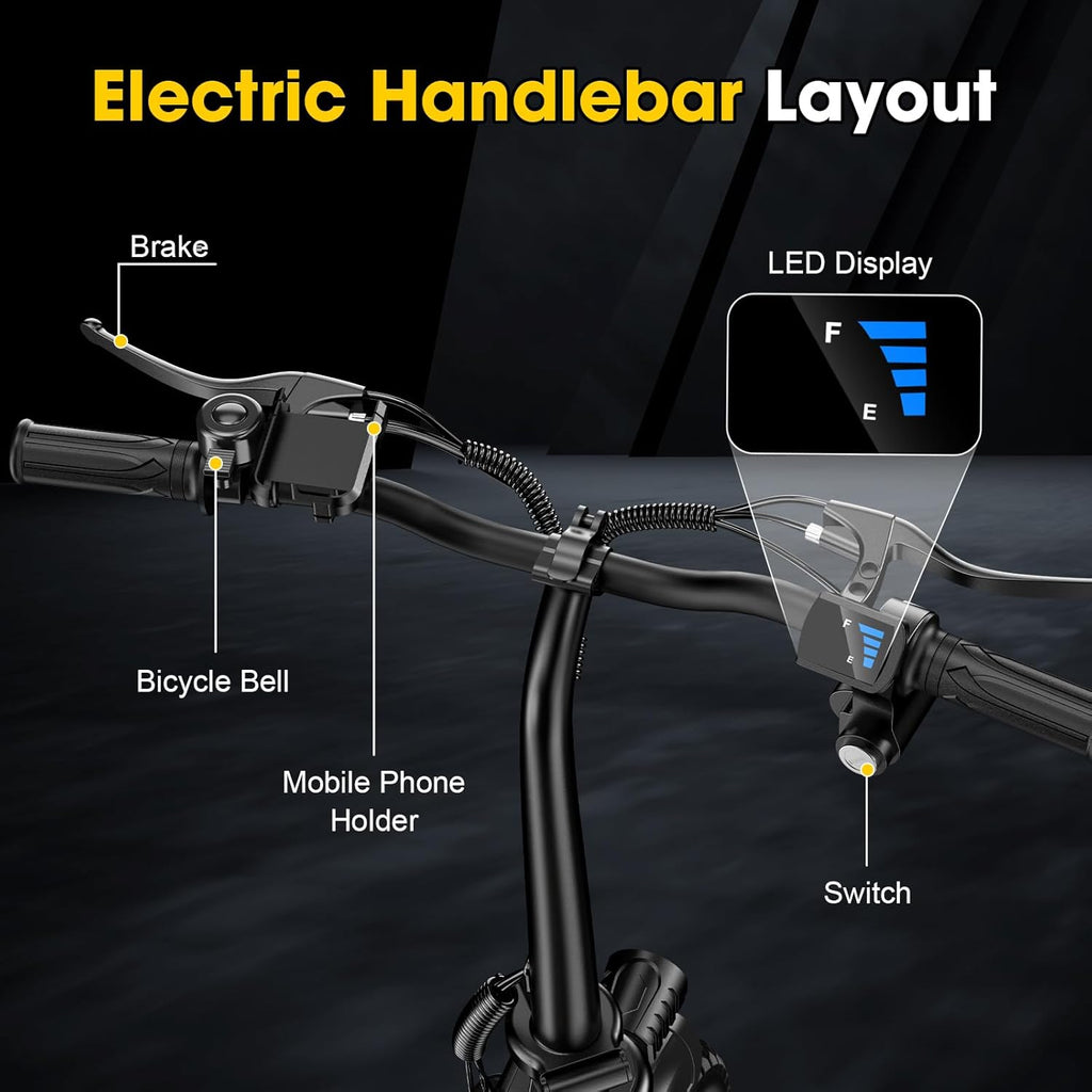 Adults Electric Scooter with Seat, 48V 10.4AH Foldable Electric Scooter,14" Tires,750W Motor,20MPH, 28-Mile Long Range and Dual Disc Brakes,330lbs Max Load