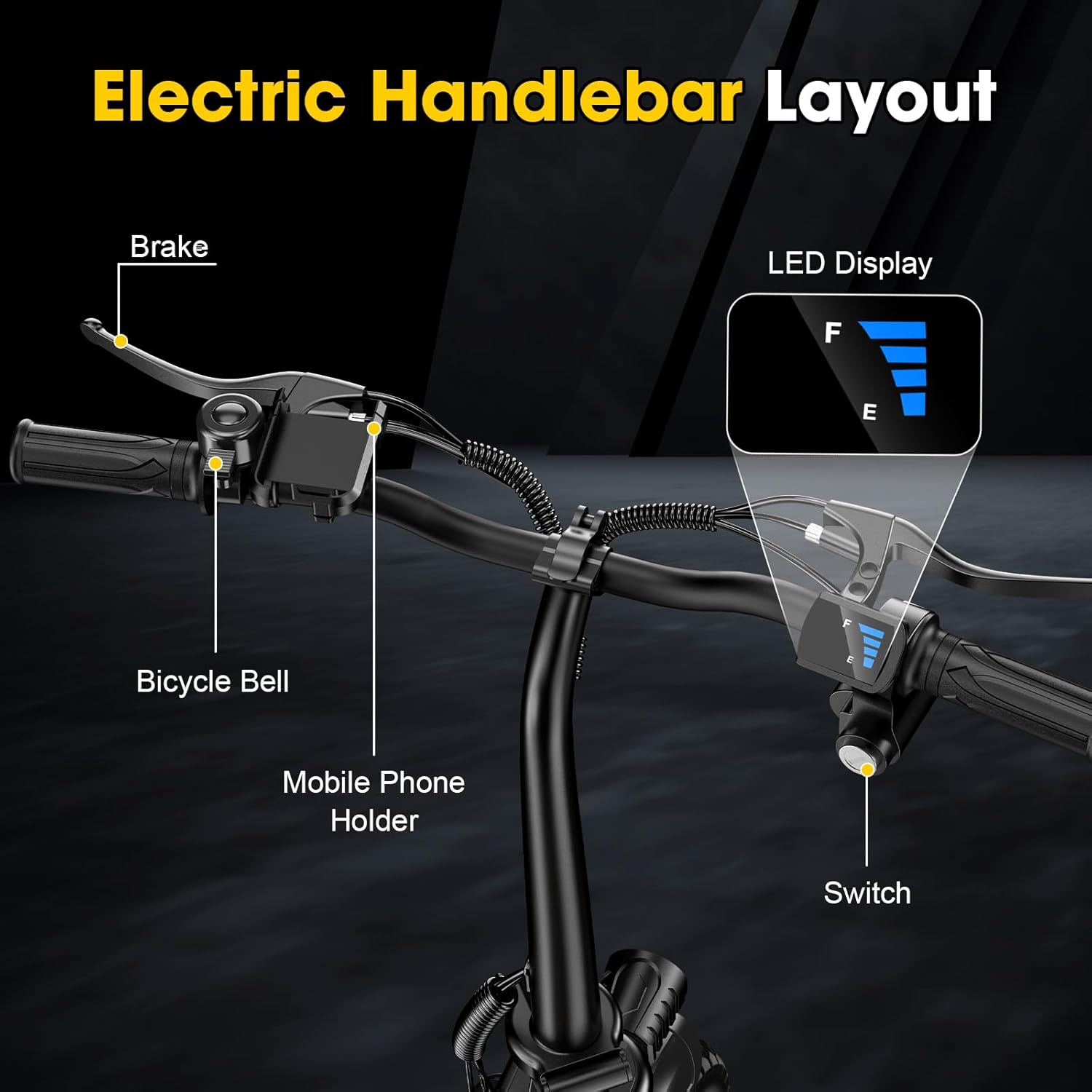 Adults Electric Scooter with Seat, 48V 10.4AH Foldable Electric Scooter,14" Tires,750W Motor,20MPH, 28-Mile Long Range and Dual Disc Brakes,330lbs Max Load
