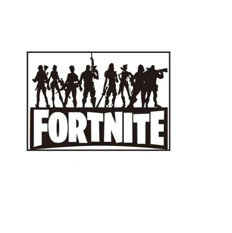 3D Fortnite PVC Wall Stickers for Home Decor