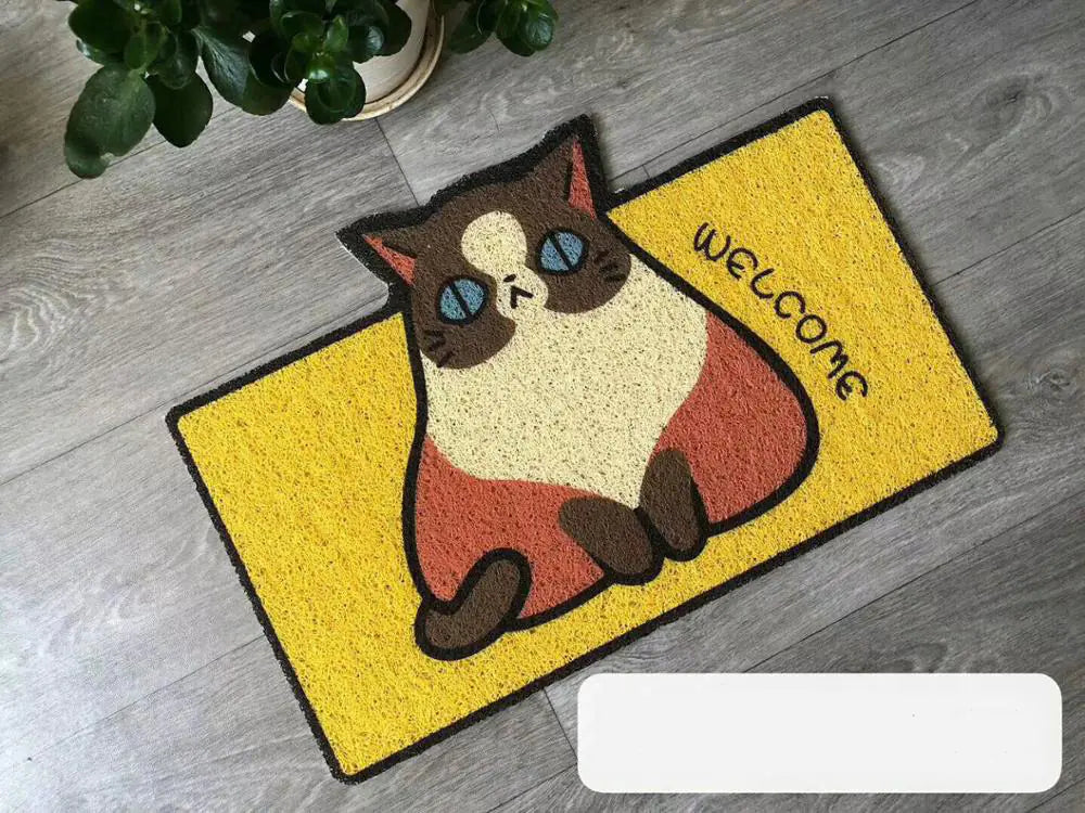 Absorbent Non-slip Bathroom Door Mat for Home Use